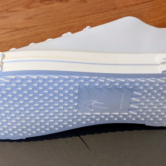 Giuseppe Zanotti "Blabber" Low-Top Sneakers White - Picture 3 of 8